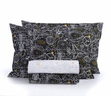NEF NEF GALAXY MAP (White-Black)