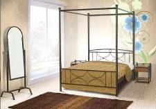 ΜΕΤΑΛΛΙΚΟ ΚΡΕΒΑΤΙ Νο35 ΜΕ ΟΥΡΑΝΟ